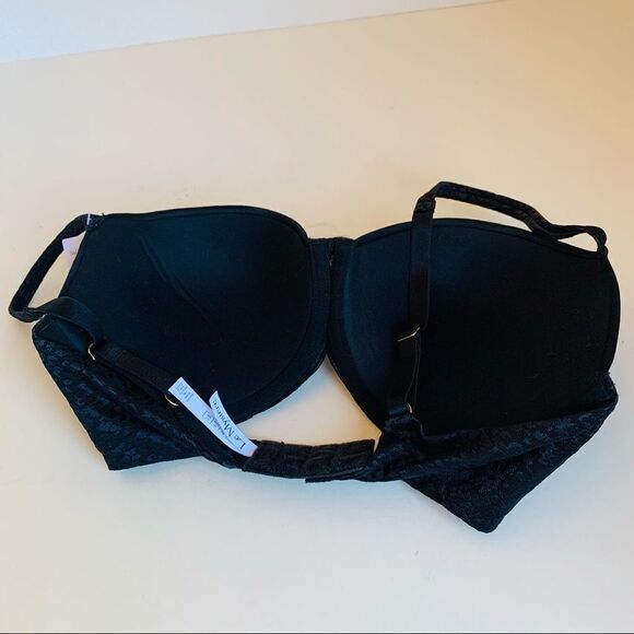 Le Mystere Black Padded Bra - Picture 2 of 4